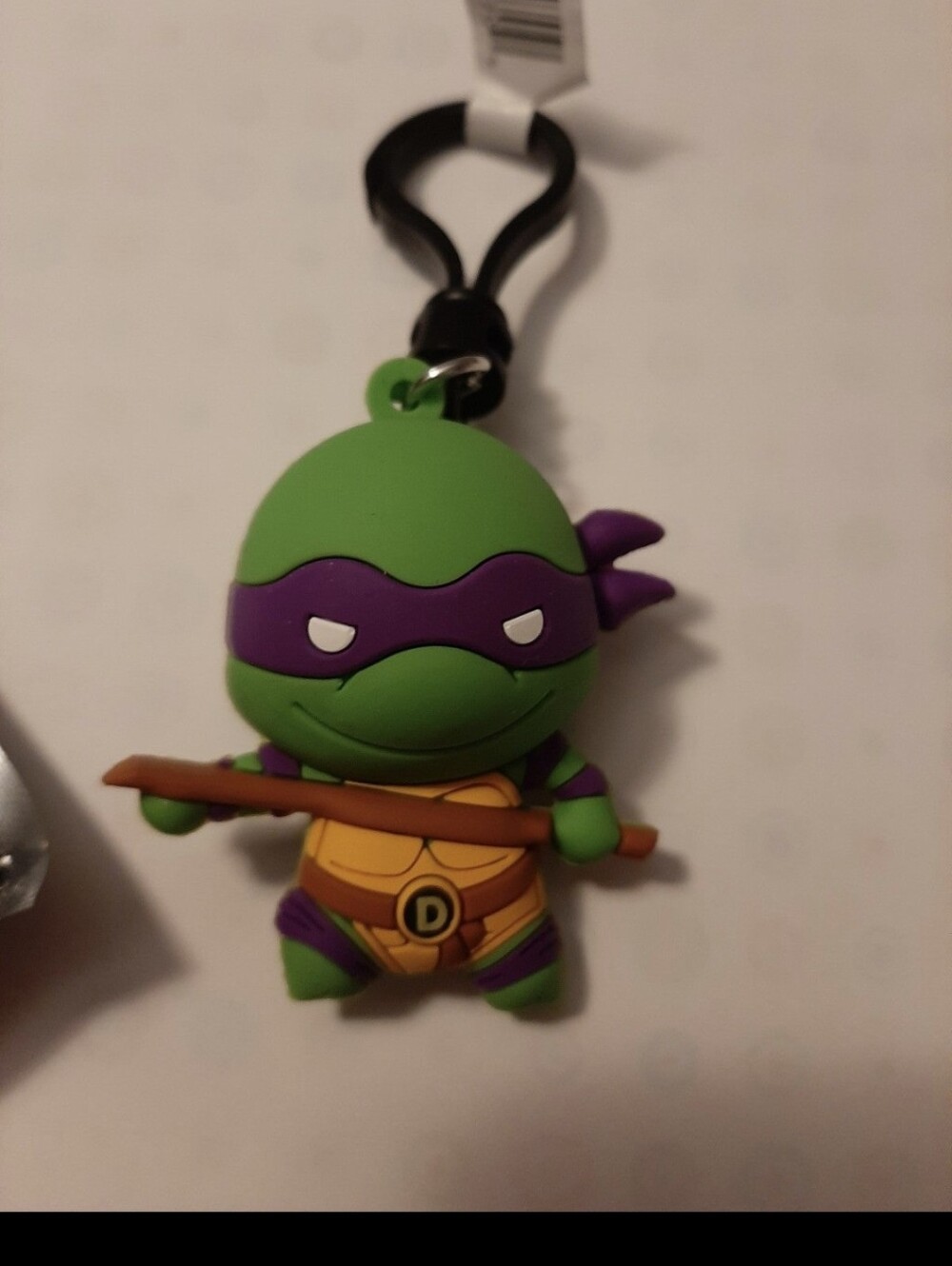TMNT Teenage Mutant Ninja Turtles Series 2 Figural Bag Clip Donatello Figure